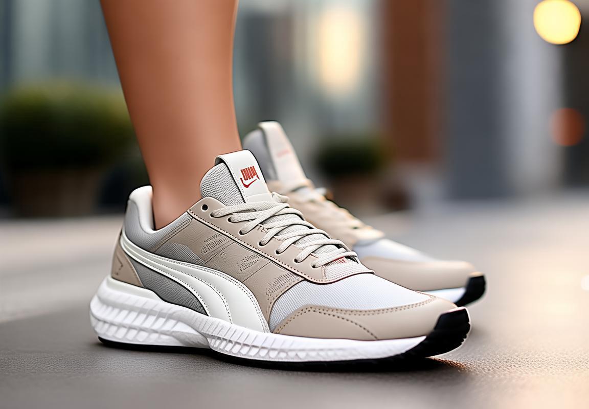 Oferta Especial: Calzado Casual PUMA en Colores Neutros, ¡30% de Descuento!