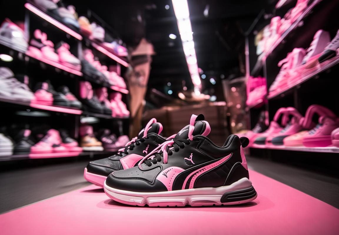 Oferta Especial en Puma Outlet México: Tenis Puma Negro con Rosa para Mujer