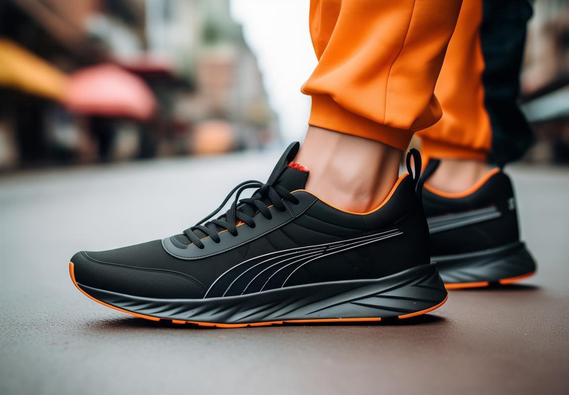 Oferta Especial: Tenis Puma Negros Con Naranja en Puma Outlet México