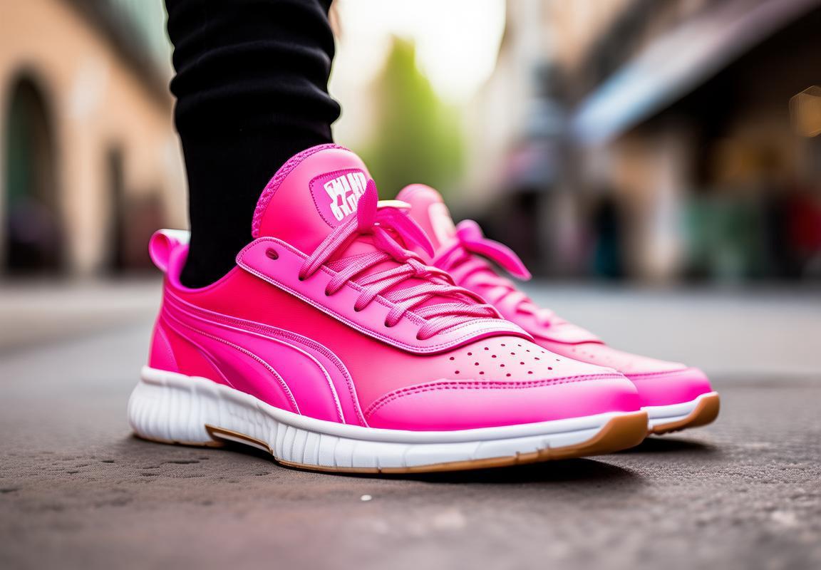 PUMA Rosado: Estilo Urbano con Calzado Casual, PUMA, Olo, PUMA Rosa, ESC