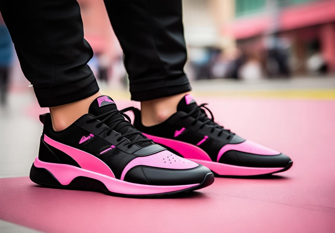 Oferta Especial en Puma Outlet México: Tenis Puma Negro con Rosa para Mujer