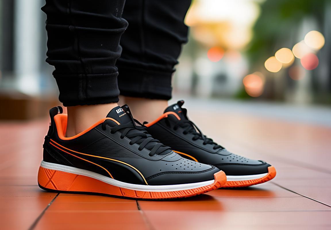 Oferta Especial: Tenis Puma Negros Con Naranja en Puma Outlet México