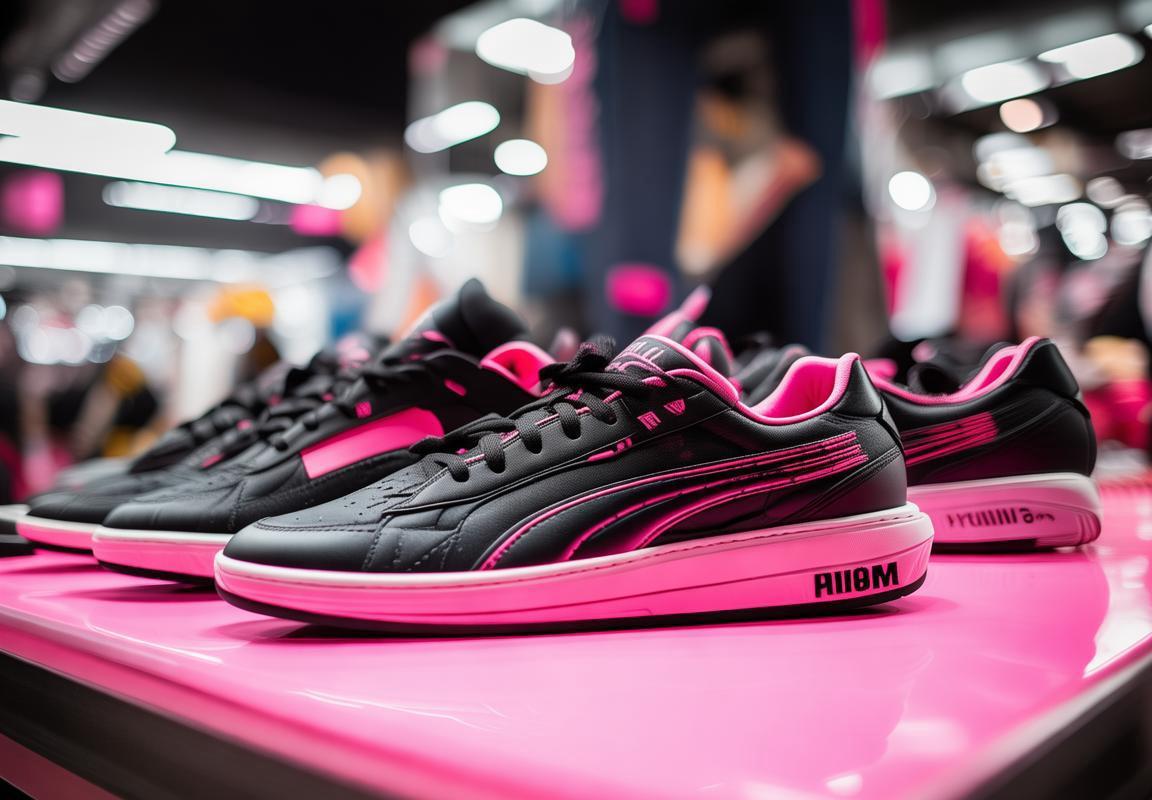Oferta Especial en Puma Outlet México: Tenis Puma Negro con Rosa para Mujer