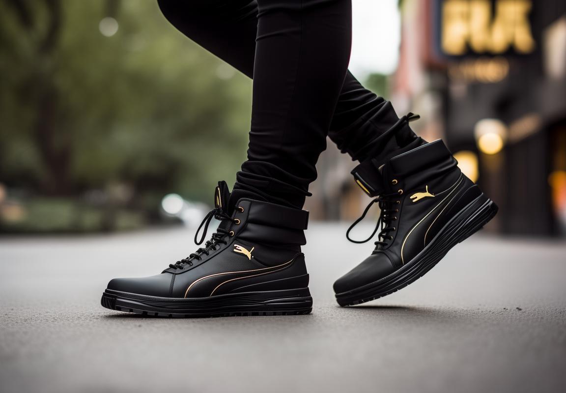 Comodidad garantizada con botas PUMA de media caña