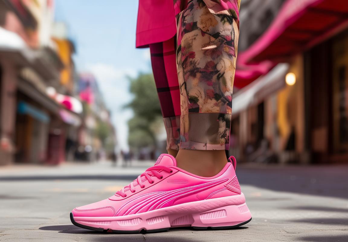 PUMA Rosado: Estilo Urbano con Calzado Casual, PUMA, Olo, PUMA Rosa, ESC