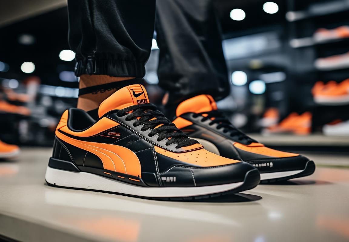 Oferta Especial: Tenis Puma Negros Con Naranja en Puma Outlet México